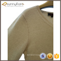 Women fashion 100 cashmere pullover sweater made in china